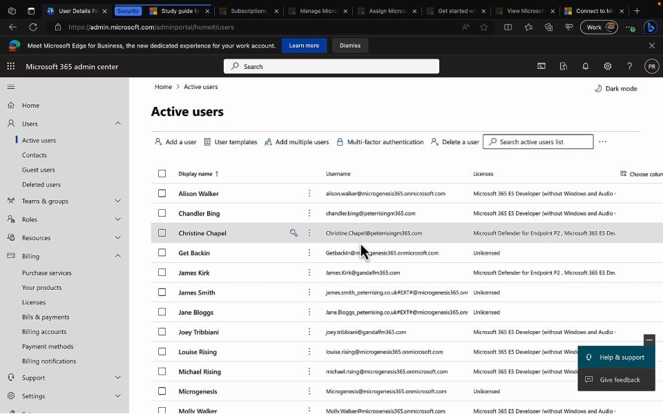 Assign, Modify and Report on Licenses