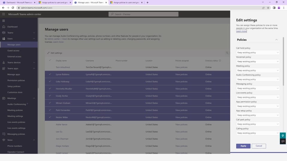 Policy Assignment and Policy Packages