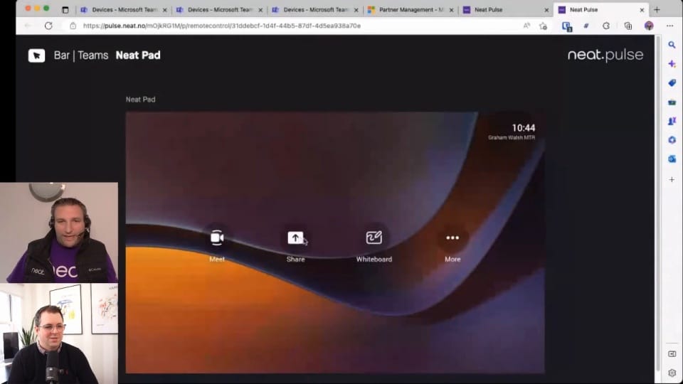 Microsoft Teams Rooms Admin - Basic, Pro and Neat Pulse Demo