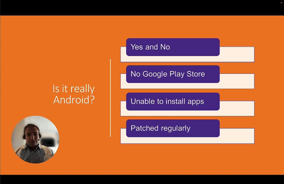 Microsoft Teams Rooms on Android & Security