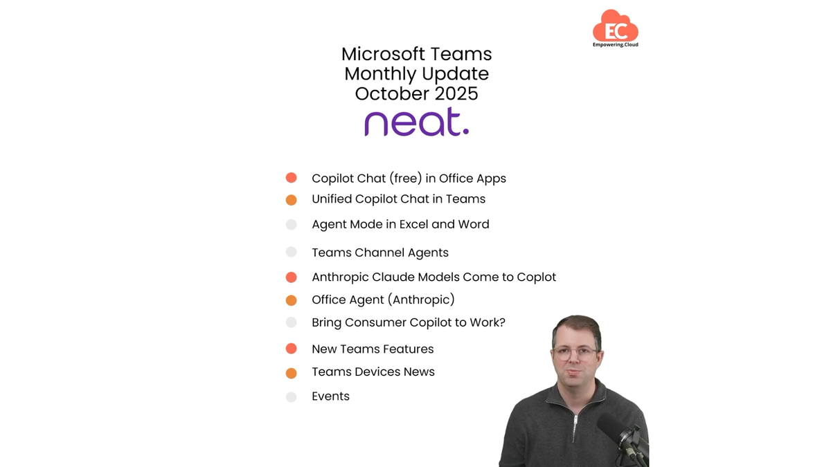 Microsoft Teams Monthly Update October 2025