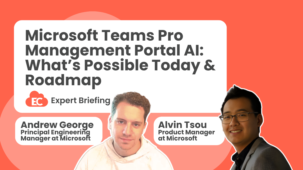 Microsoft Teams Pro Management Portal AI: What’s Possible Today and Roadmap
