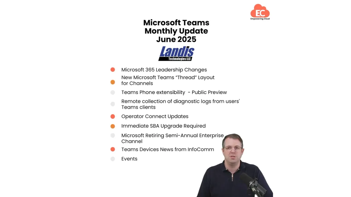 Microsoft Teams Monthly Update June 2025
