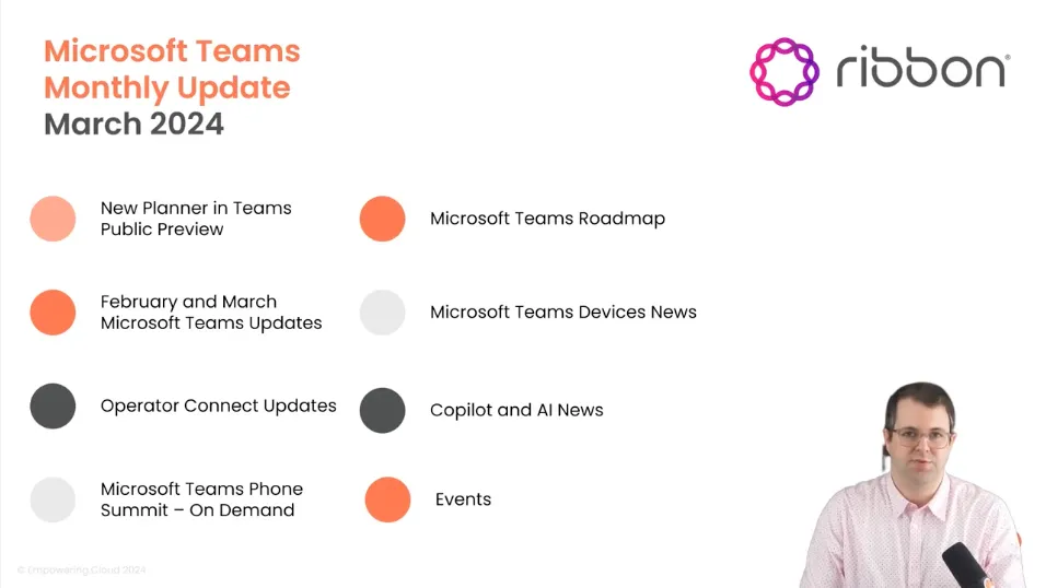 Microsoft Teams Monthly Update March 2024