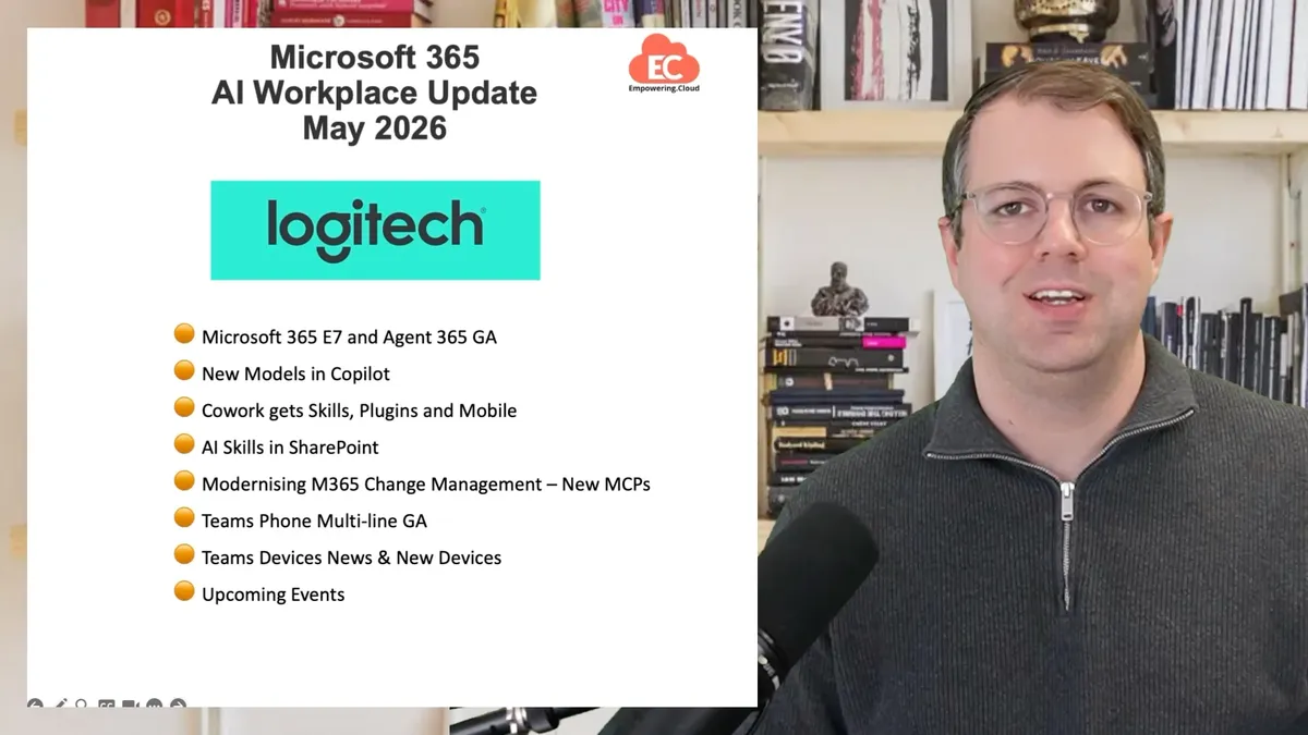 Microsoft 365 AI Workplace Update May 2026