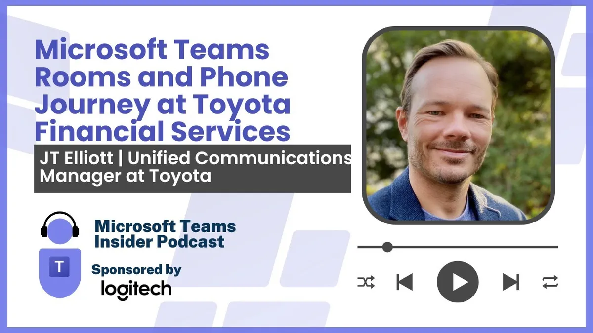 Microsoft Teams Rooms and Phone Journey at Toyota Financial Services