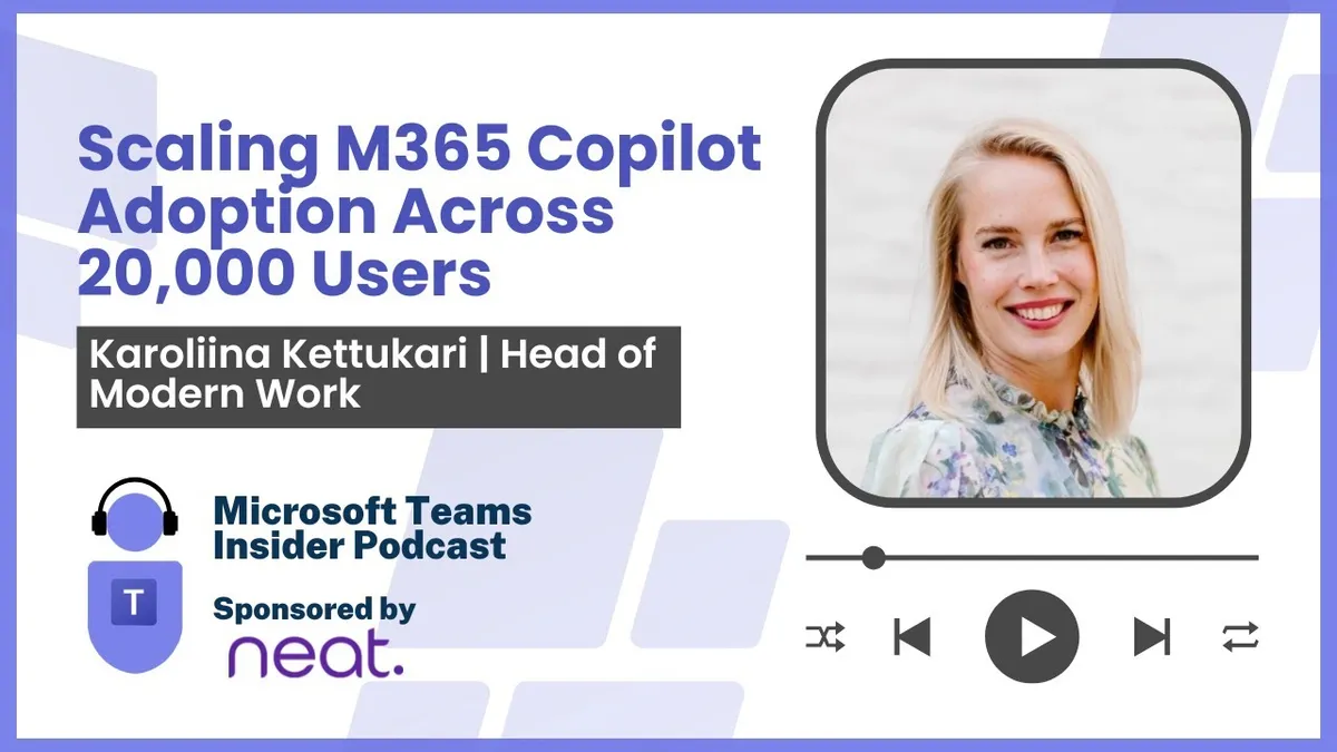 Scaling M365 Copilot Adoption Across 20,000 Users