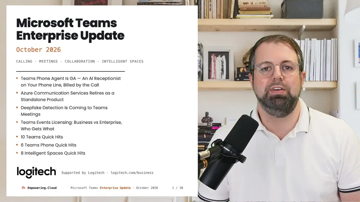 Microsoft Teams Enterprise Update – October 2026
