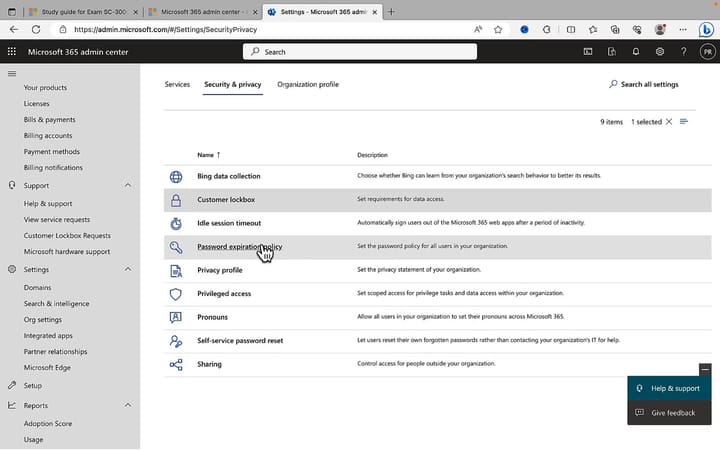 Configure Azure AD tenant-wide settings