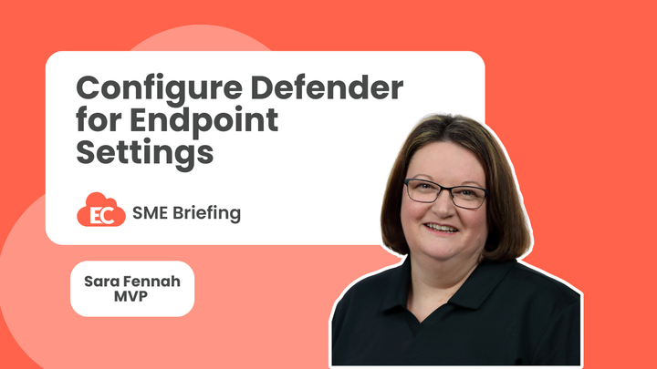 Configure Defender for Endpoint Settings