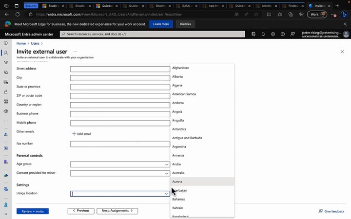 Implement and Manage External Identities