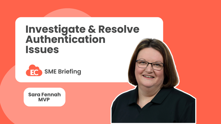 Investigate and Resolve Authentication Issues