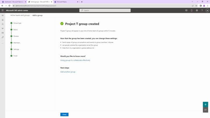 Microsoft 365 Groups and Microsoft Teams