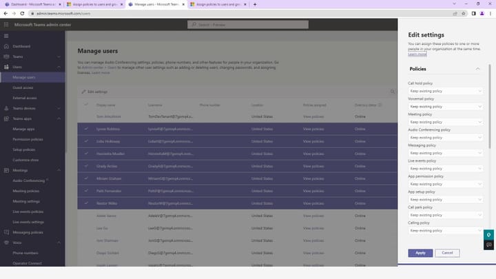 Policy Assignment and Policy Packages