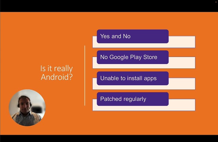 Microsoft Teams Rooms on Android & Security