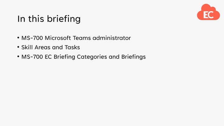 MS-700 Managing Microsoft Teams Exam Overview