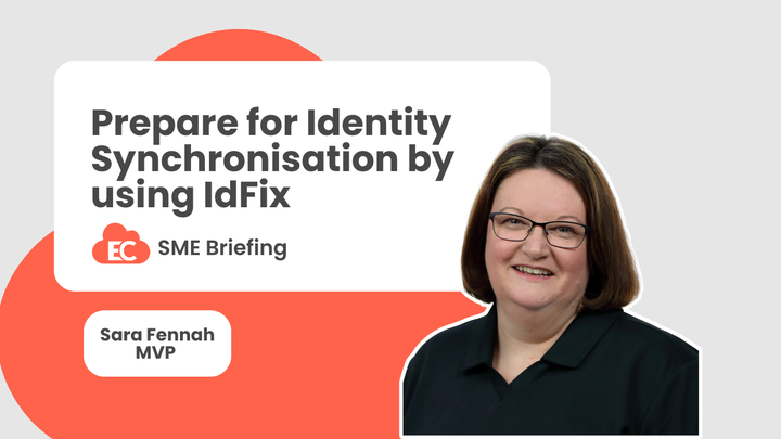 Prepare for Identity Synchronization by using IdFix
