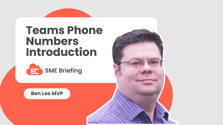 Teams Phone Numbers Introduction