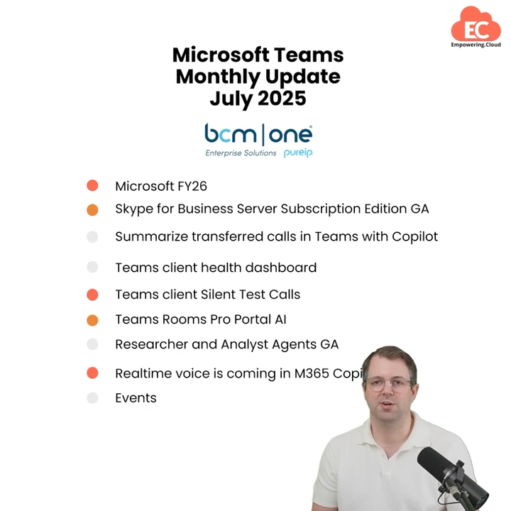 Microsoft Teams Monthly Update July 2025