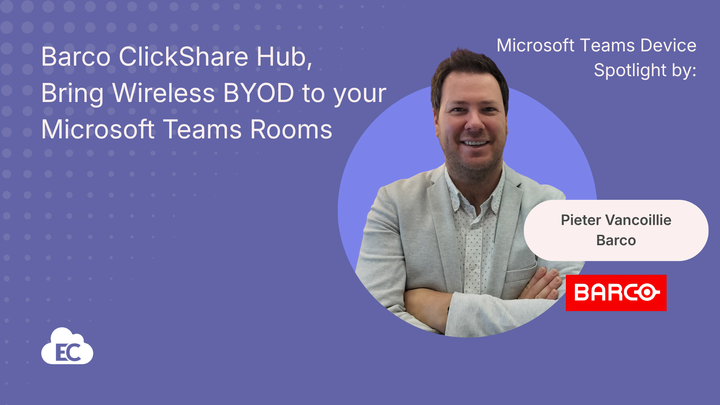 Barco ClickShare Hub, Bring Wireless BYOD to your Microsoft Teams Rooms