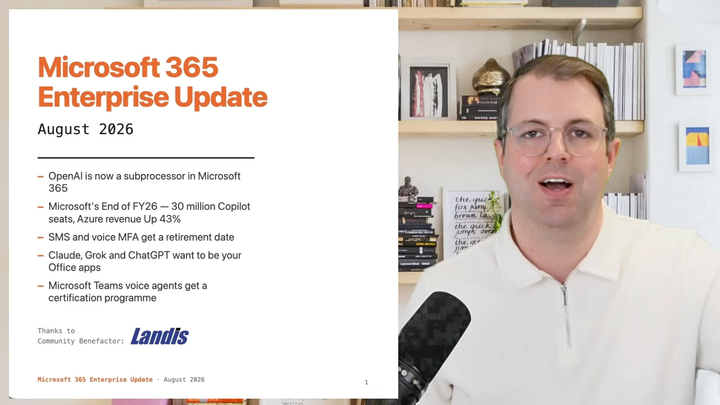 Microsoft 365 Enterprise Update August 2026