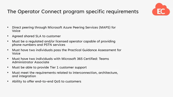 Calling Plans, Operator Connect and Direct Routing