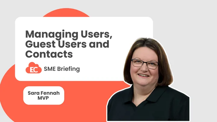 Managing Users, Guest Users and Contacts