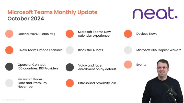 Microsoft Teams Monthly Update October 2024