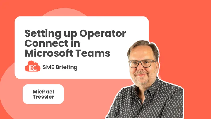 Setting up Operator Connect in Microsoft Teams