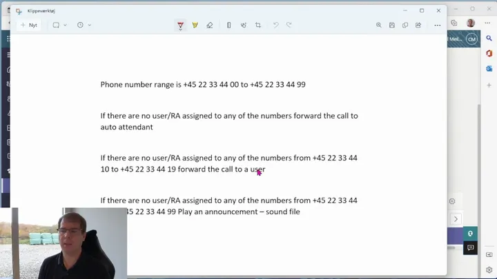 Setting Routing Rules for Unassigned Numbers in Microsoft Teams