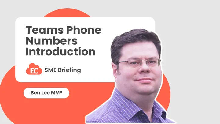 Teams Phone Numbers Introduction