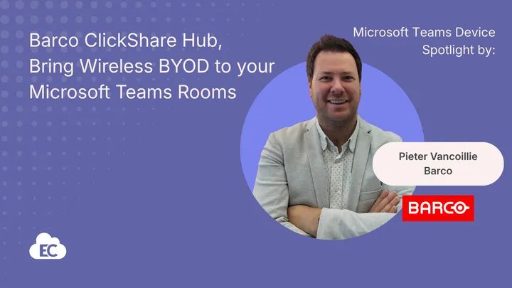 Barco ClickShare Hub, Bring Wireless BYOD to your Microsoft Teams Rooms