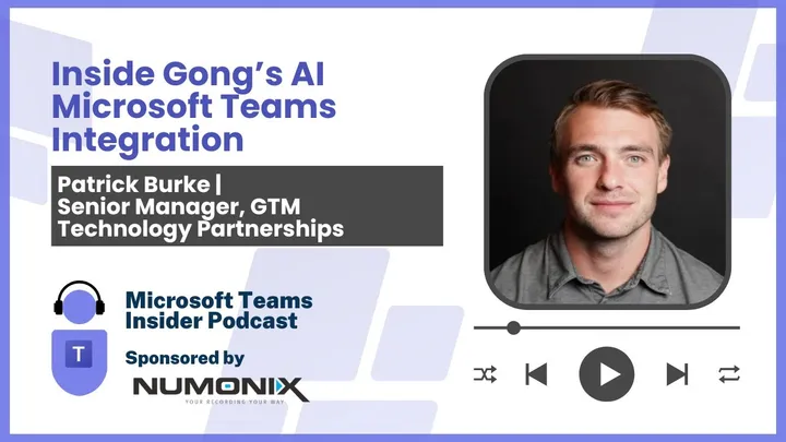 Inside Gong’s AI Microsoft Teams Integration