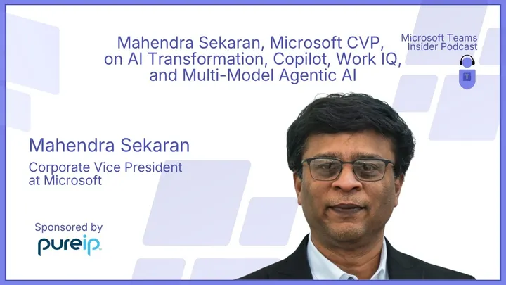 Mahendra Sekaran, Microsoft CVP, on AI Transformation, Copilot, Work IQ, and Multi-Model Agentic AI