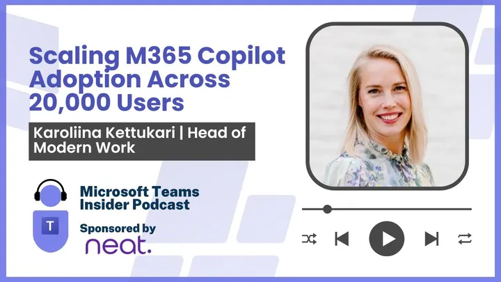 Scaling M365 Copilot Adoption Across 20,000 Users