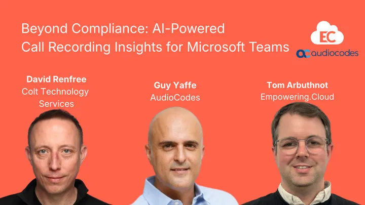 Beyond Compliance: AI-Powered Call Recording Insights for Microsoft Teams
