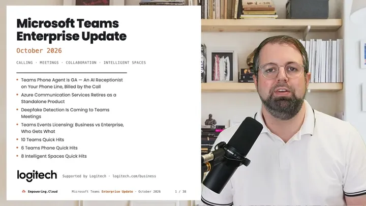 Microsoft Teams Enterprise Update – October 2026